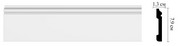 Плинтус напольный DM26