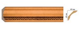 Цветной карниз T1223003