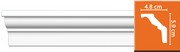 Плинтус потолочный гладкий B038F гибкий